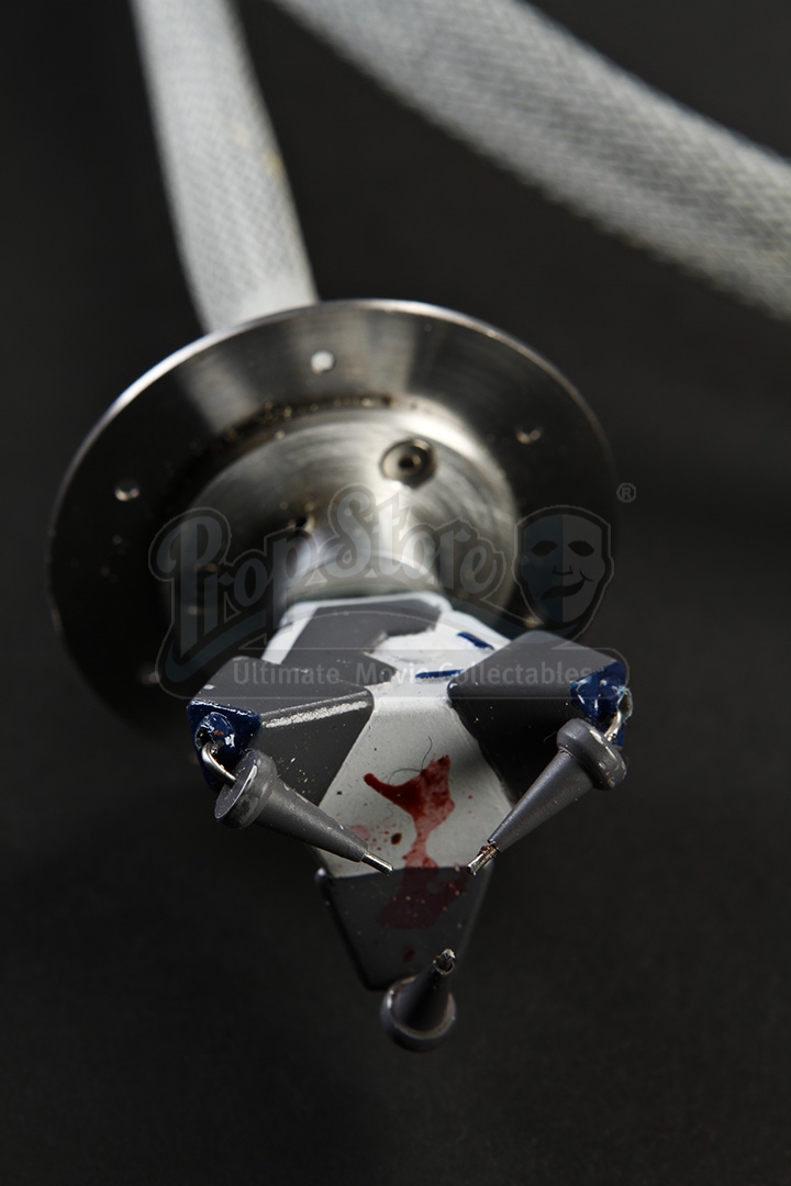 ENDER'S GAME Ender Wiggin’s (Asa Butterfield) Removed Neck Monitor