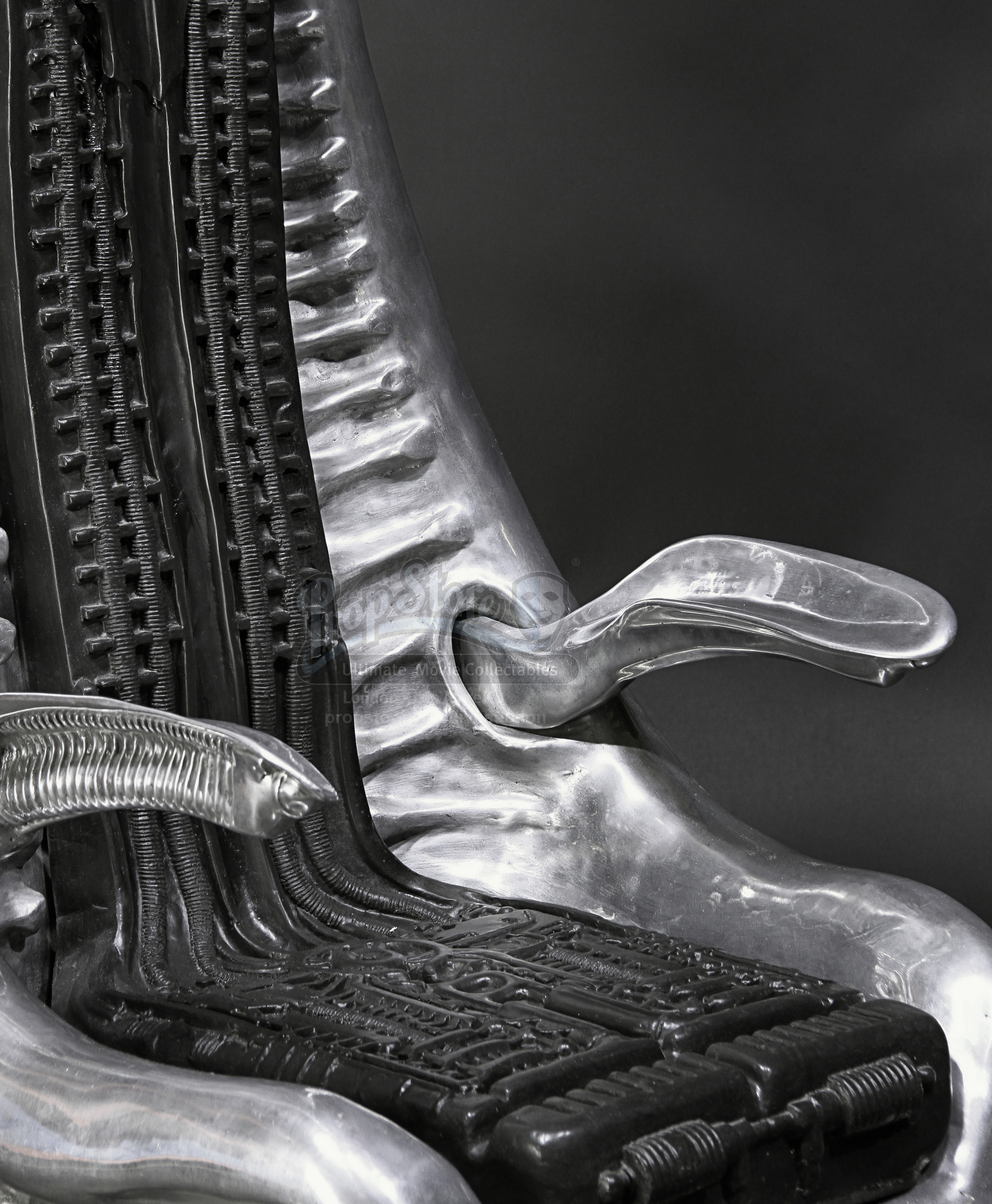 H R Giger Giger Owned Aluminium Harkonnen Capo Chair