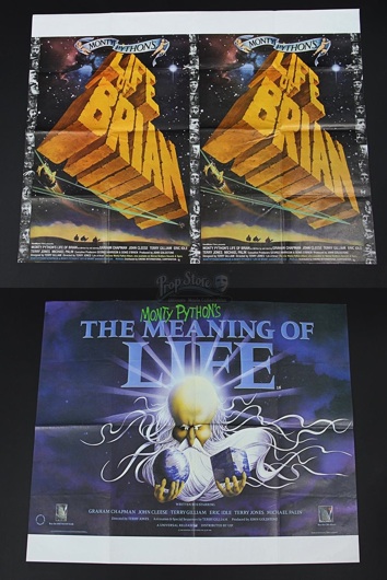 Monty Python S The Meaning Of Life 19 The Life Of Brian 1979 Uk Quads Current Price 125