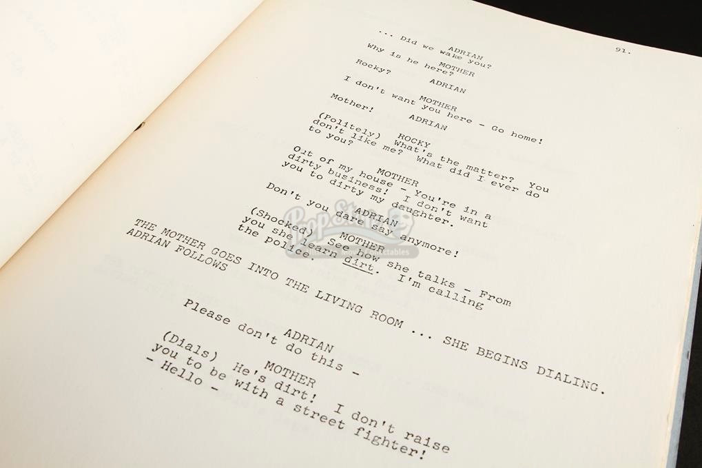 rocky horror movie script it was an accident