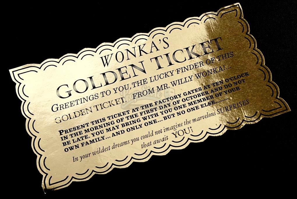 willy wonka golden ticket shirt