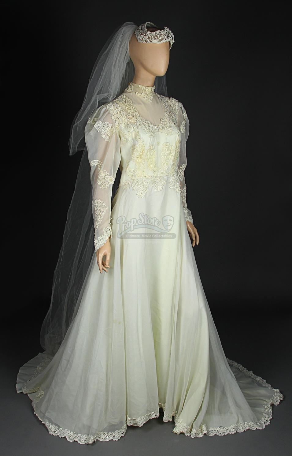 BEETLEJUICE 1988 Barbara Maitland s Geena Davis Wedding Dress Current Price 2000