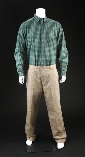dark green khaki pants