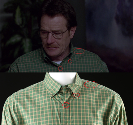 walter white green shirt