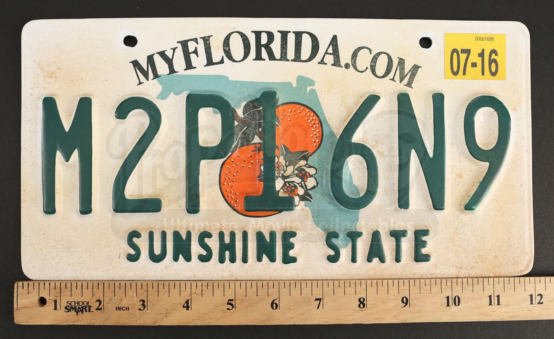 Tan Pam's (Jason Mantzoukas) Ice Cream Truck License Plate Current