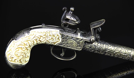 Ornate Flintlock Pistol - Current price: £275