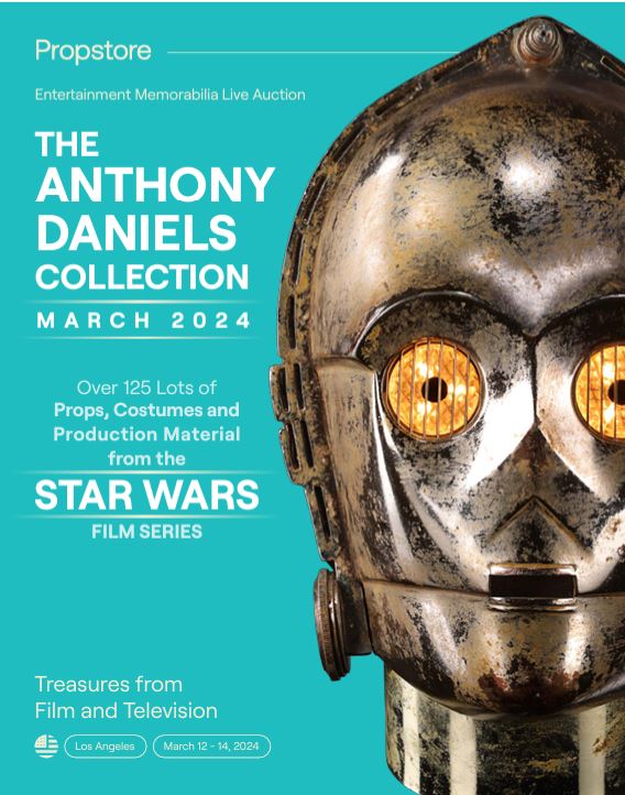 Lot #652: STAR WARS: RETURN OF THE JEDI (1983) - Anthony Daniels  Collection: Three Spare C-3PO