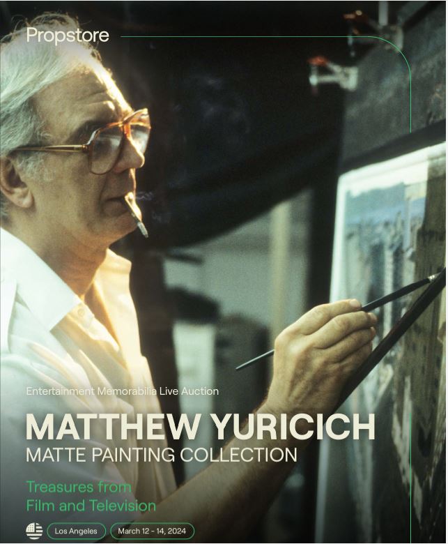 Matthew Yuricich matte painting collection