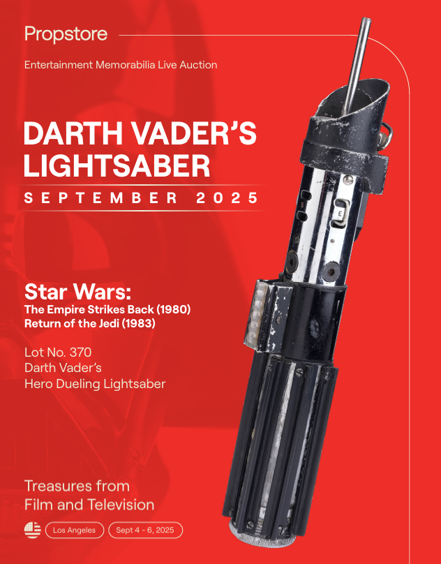 Darth Vader's Screen-Matched Hero Dueling Lightsaber 