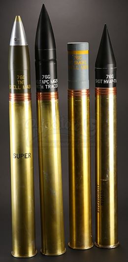 76mm Round Set - Current price: $1100