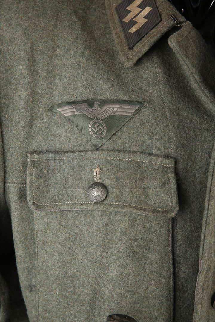 A background Waffen SS uniform from David Ayer’s war drama Fury ...