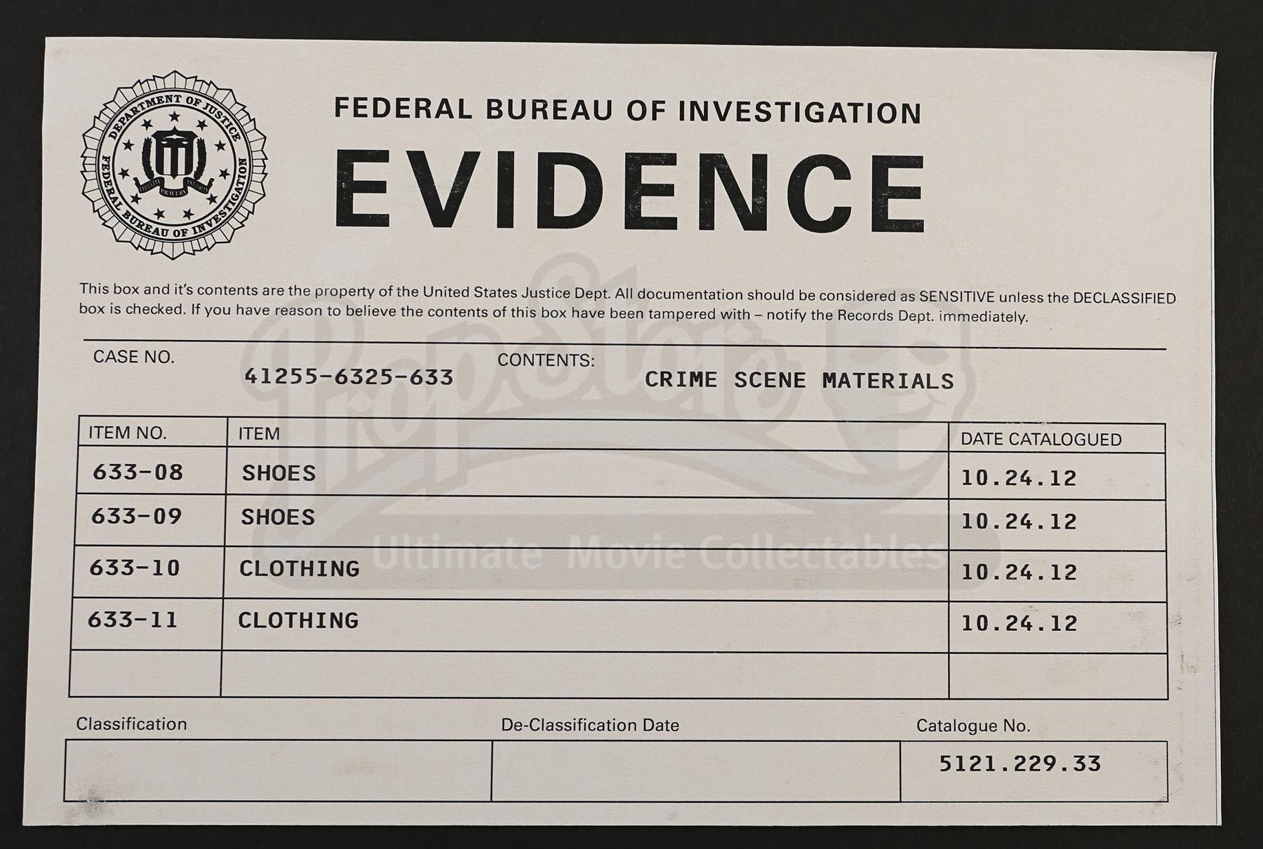 Sealed Crime Scene and Evidence Sticker Set