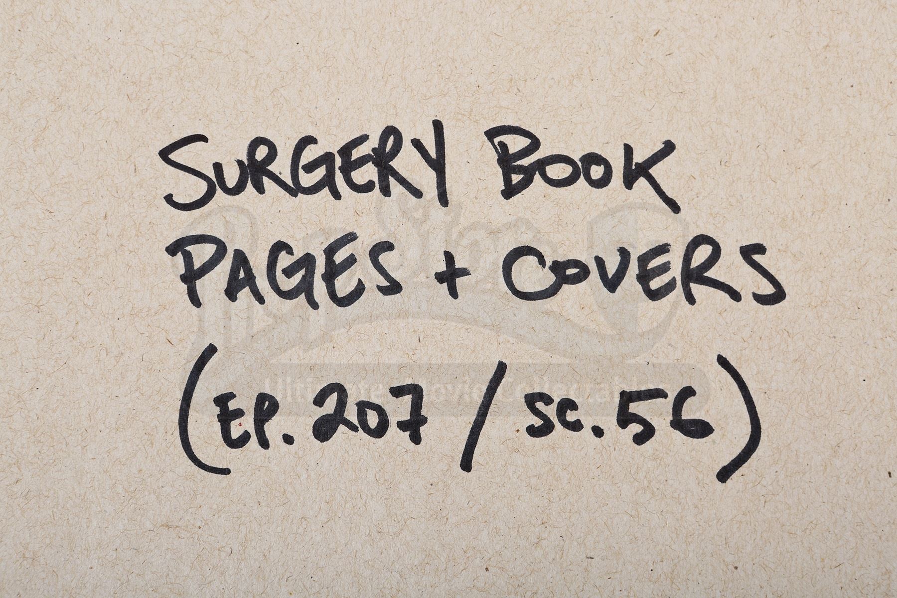 Surgery Book Insert Pages And Dust Jackets From Episode 207 Yakimono
