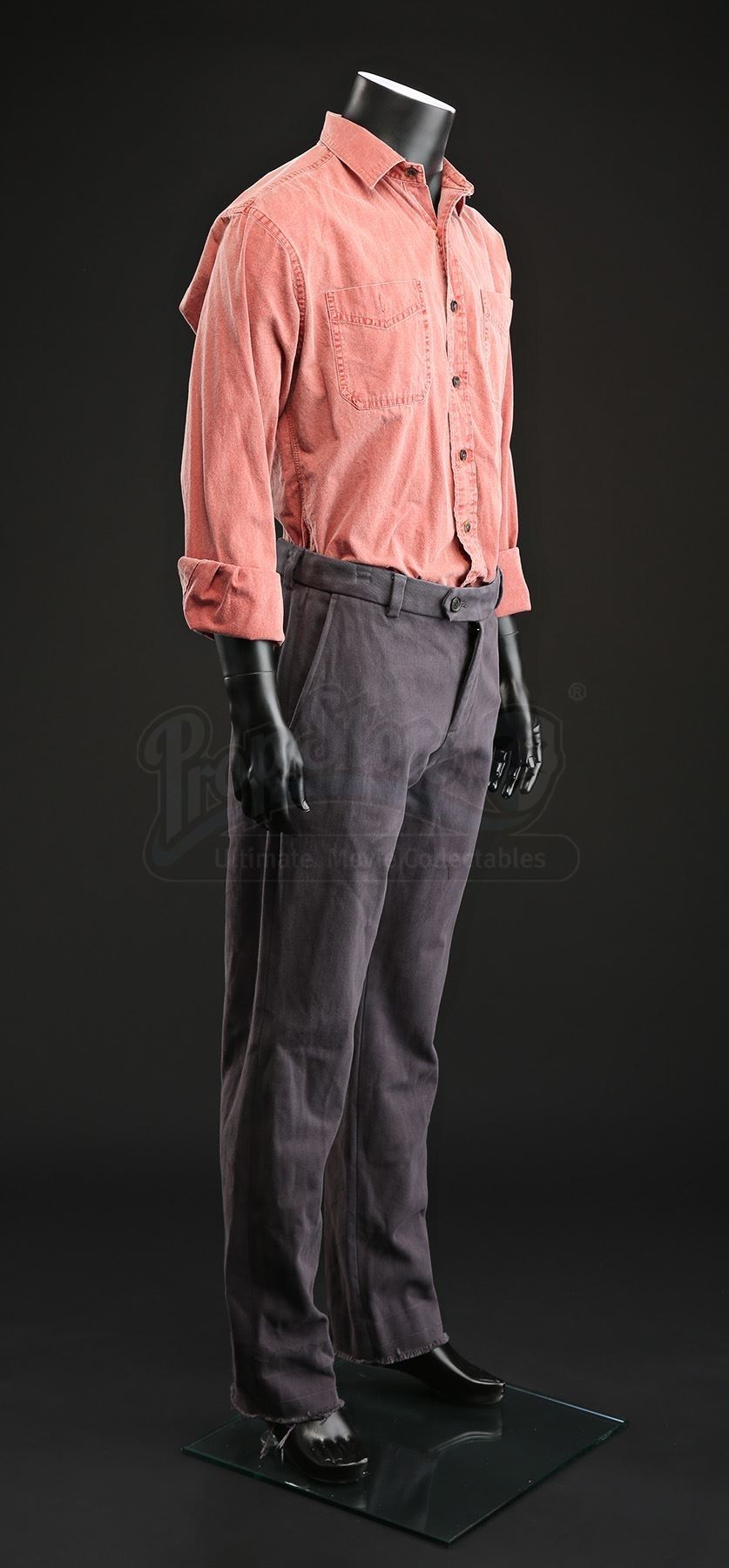 Salmon shirt best sale grey pants