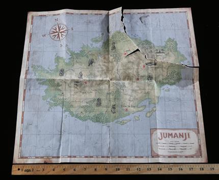 Stage 5 Jumanji Map With Missing Piece - Current Price: $16600