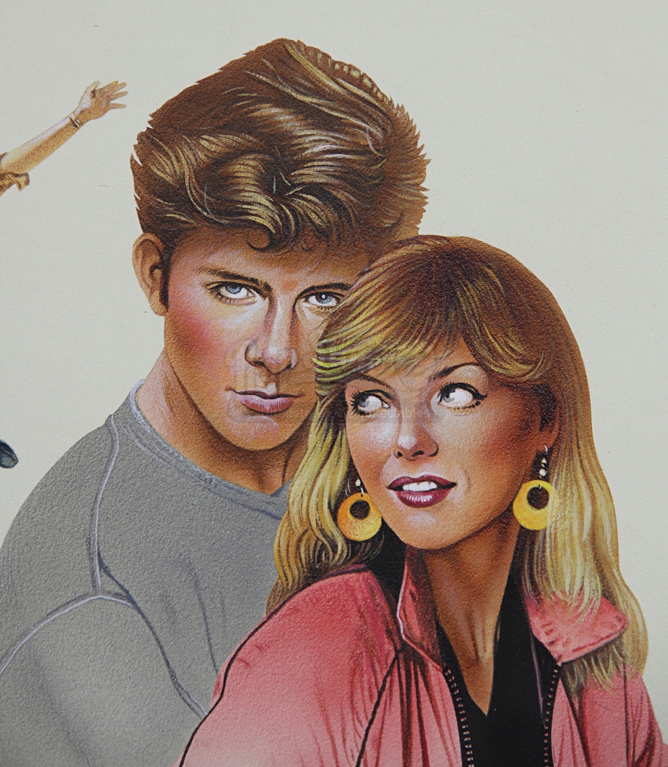 GREASE 2 (1982) Chris Achilleos HandPainted Competition Poster