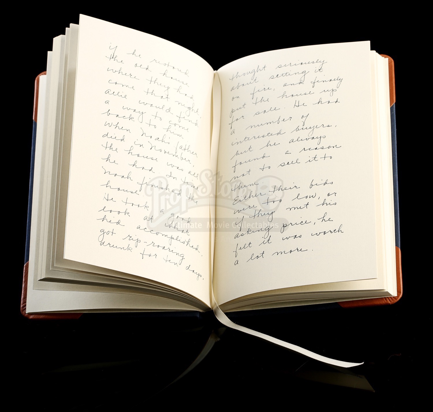 THE NOTEBOOK (2004) Noah 'Duke' Calhoun's (James Garner) Notebook