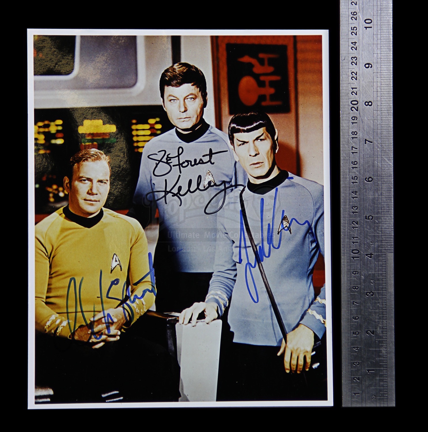 STAR TREK (TV 1966) - William Shatner, DeForest Kelley and Leonard ...