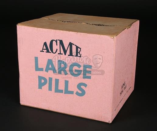 WHO FRAMED ROGER RABBIT (1988) - Acme Large Pill Box and Packing Boxes ...