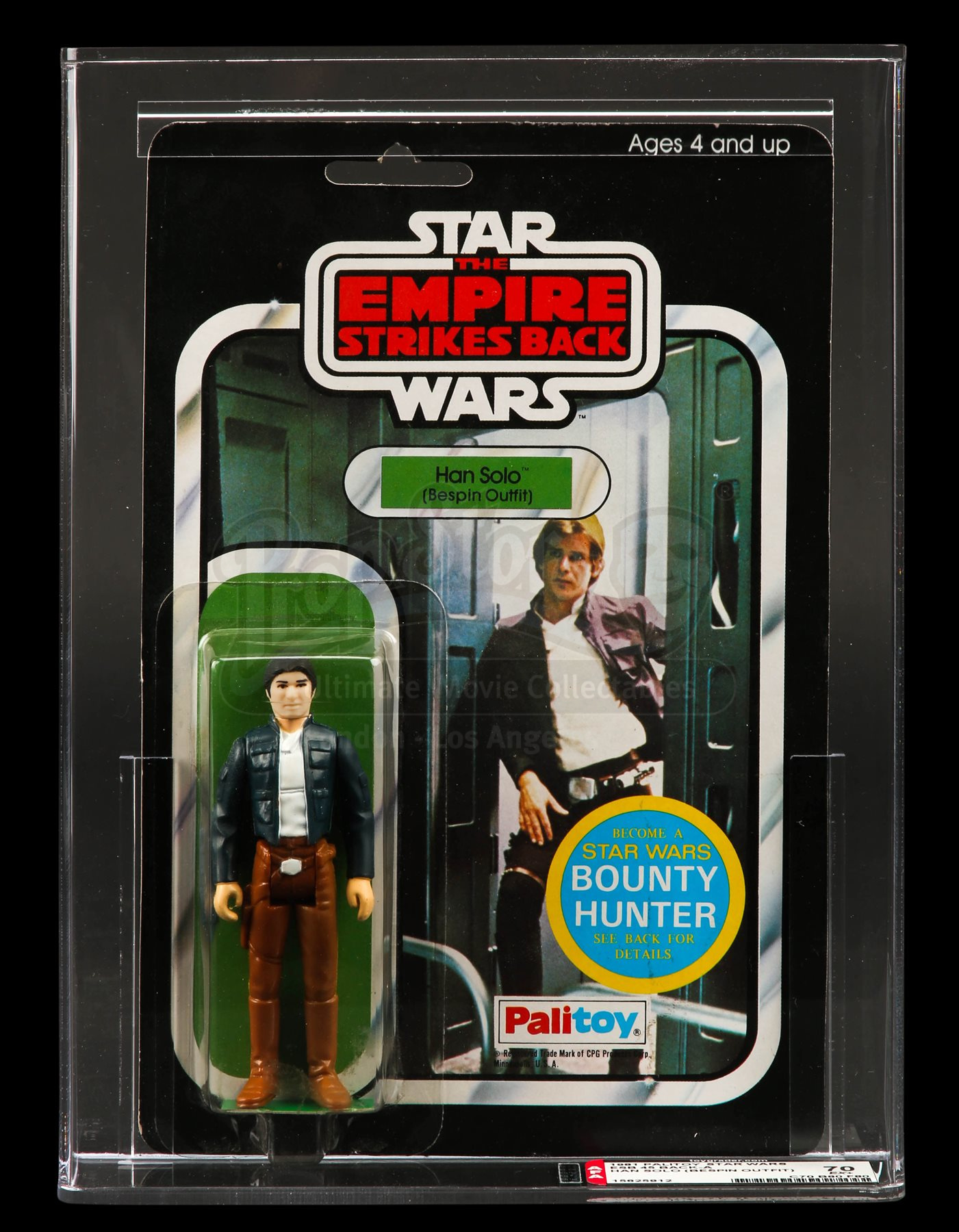 han solo action figure 1980