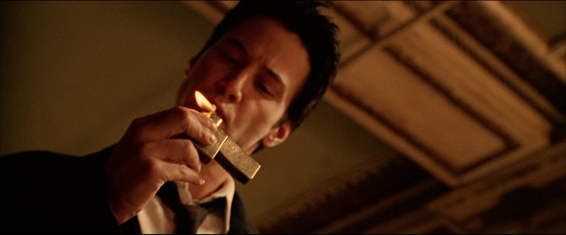 CONSTANTINE (2005) John Constantine's (Keanu Reeves) Lighter
