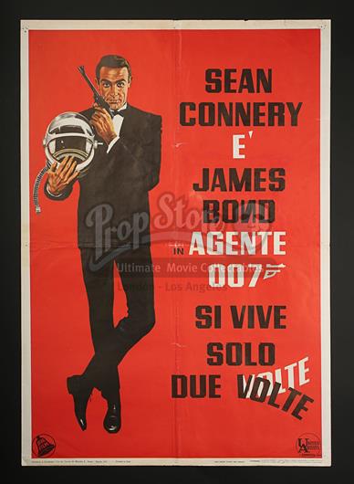James Bond You Only Live Twice 1967 You Only Live Twice Italian Foglio Poster 1967 Current Price 250
