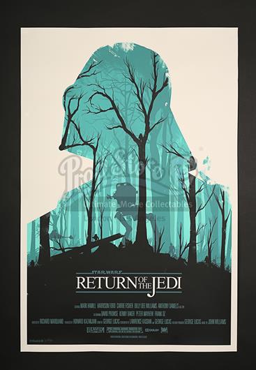 STAR WARS TRILOGY 1977 83 Three Olly Moss Posters 2010 Current star-wars-trilogy-1977-83-three-olly-moss-posters-2010-current