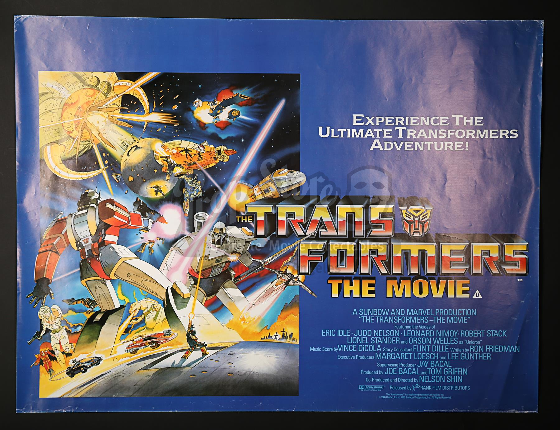 transformers 1986 poster