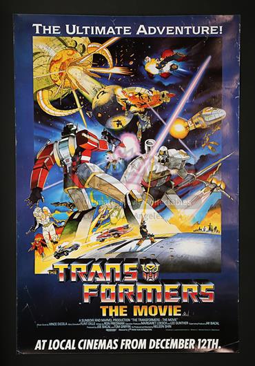 THE TRANSFORMERS: THE MOVIE (1986) - UK Quad & UK Double Crown Posters ...