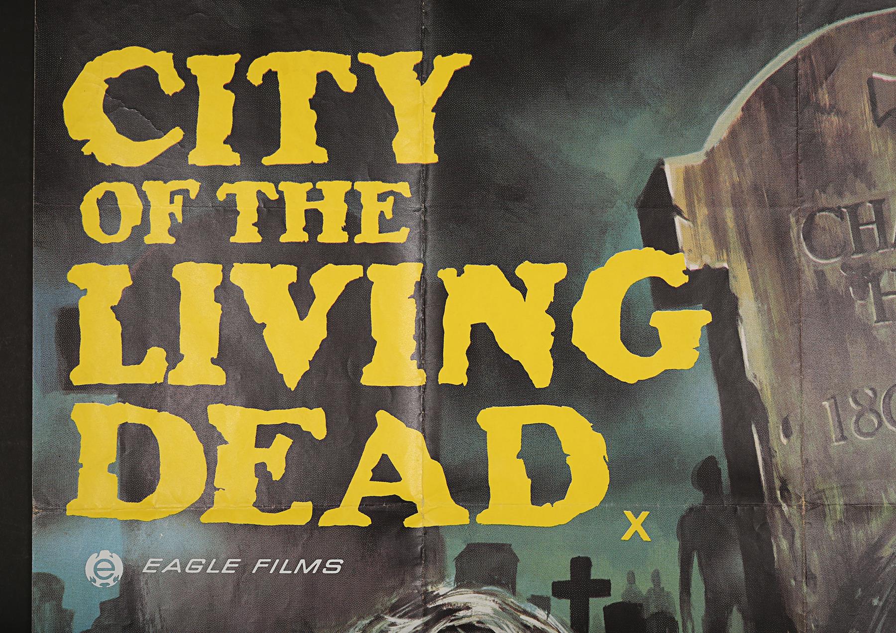 CITY OF THE LIVING DEAD UK Quad Poster Current price £275