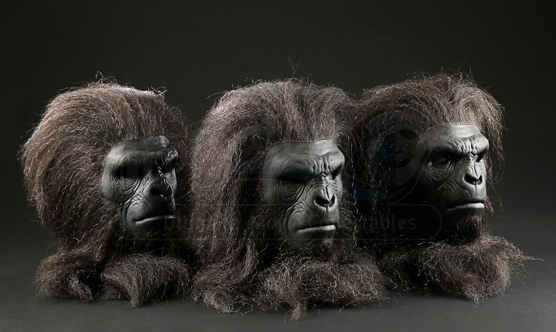 planet-of-the-apes-2001-lot-of-practice-ape-masks-current-price-600