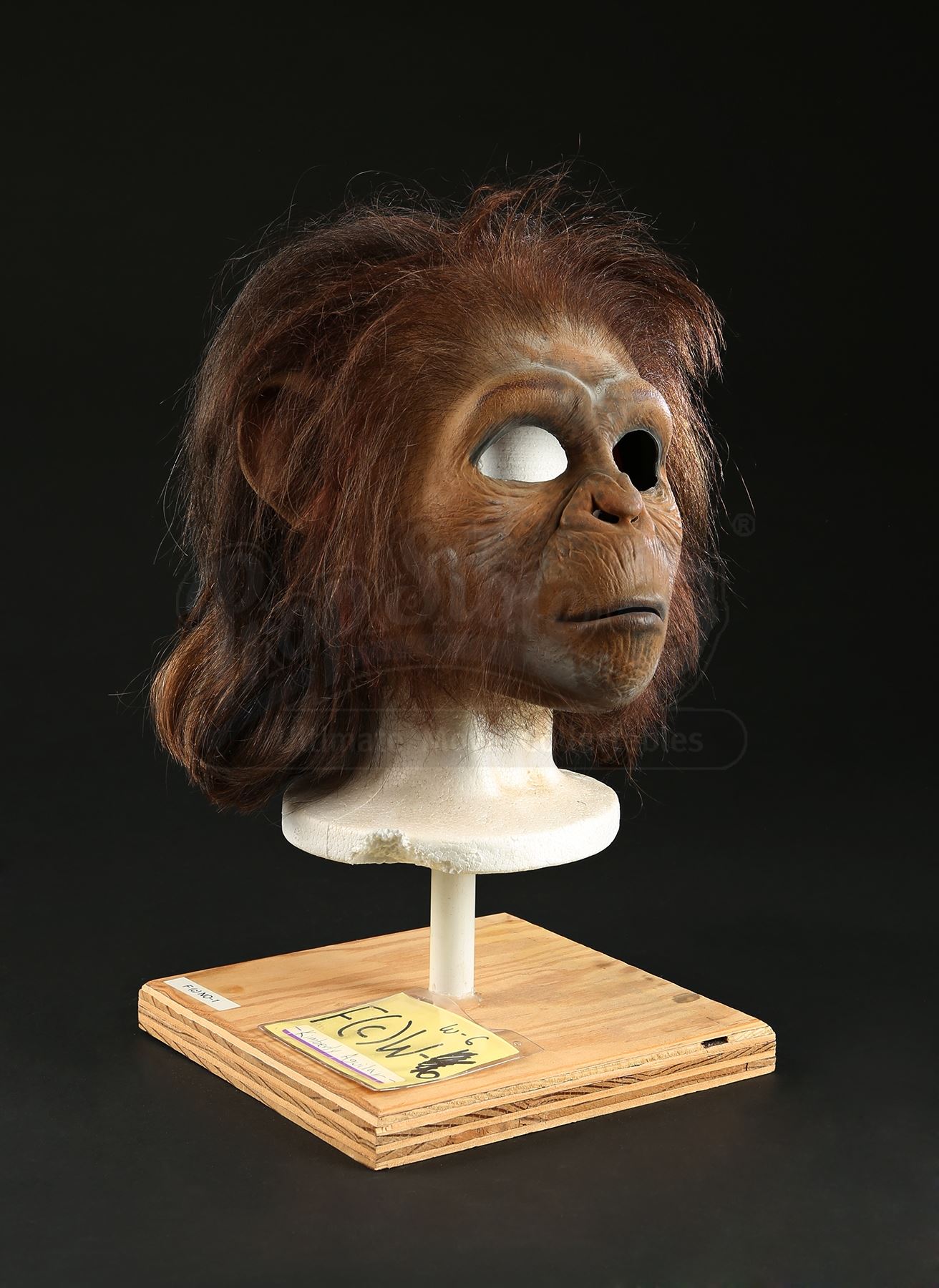 Cheeky Chimp Mask Planet of the Apes Black Hair main image 0