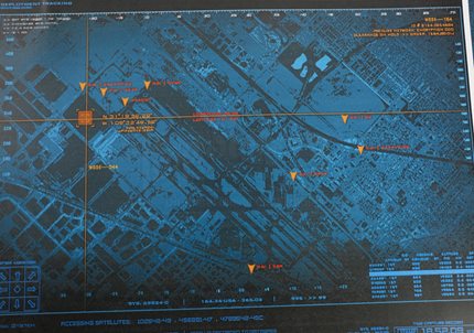 Terminator Movie Map Terminator Genisys: John Connor's (Jason Clarke) Map Prints - Current ...