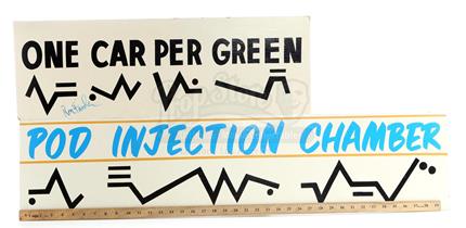 ALIEN NATION (1989 - 1990) - Hand-Painted Newcomer Translation Signs ...