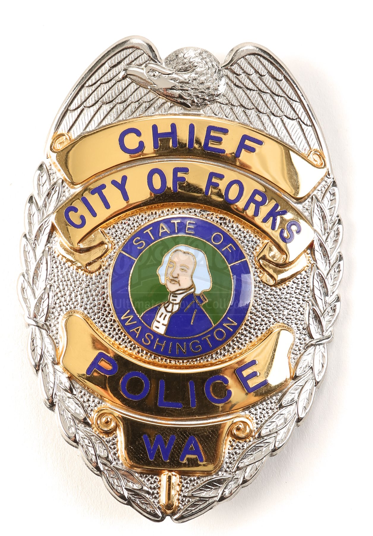 Charlie Swan’s Forks Chief Police Badge - Current price: $700