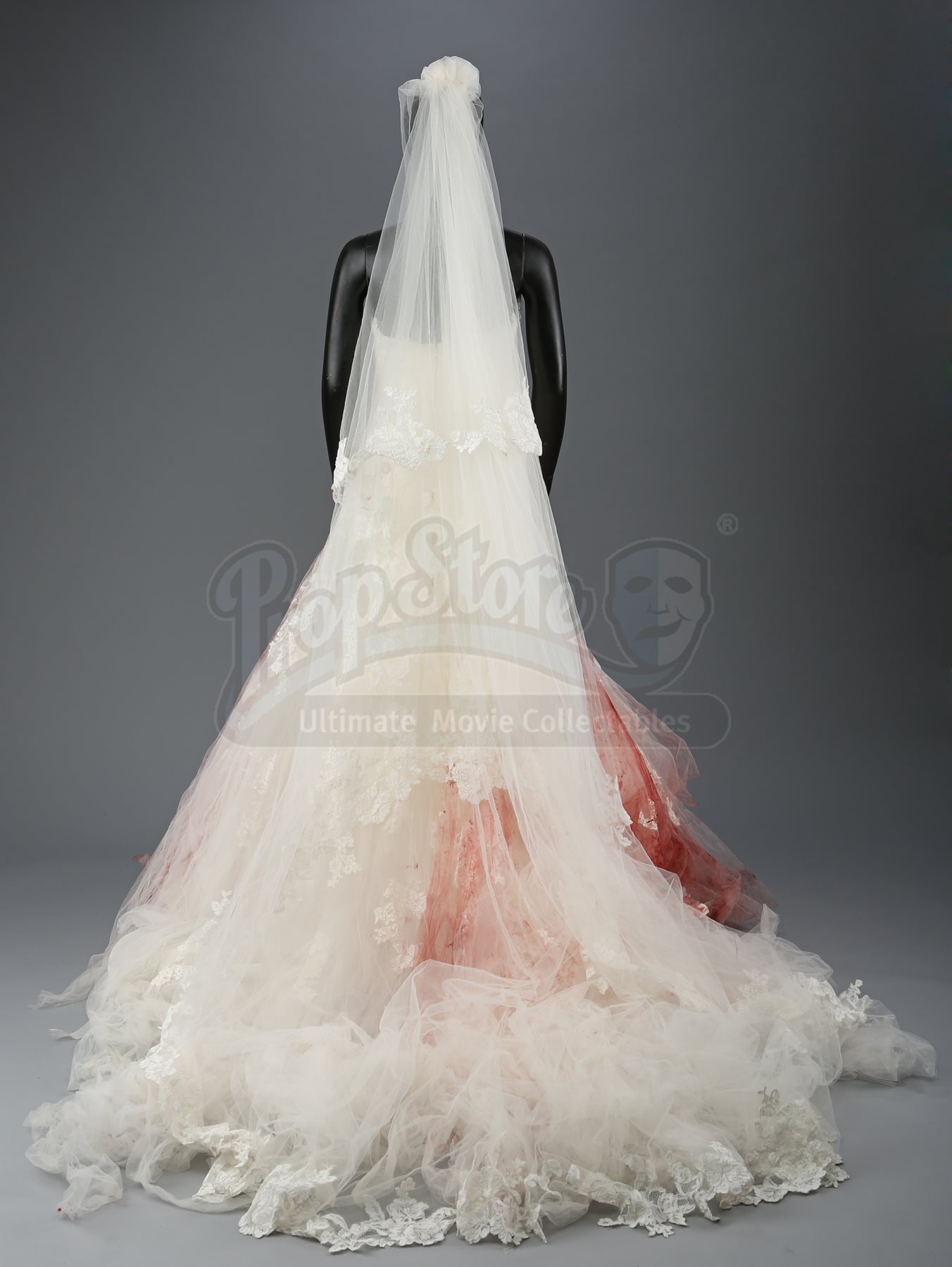 Bella Swan s Bloodstained Nightmare Wedding Dress And Veil Current Price 2500