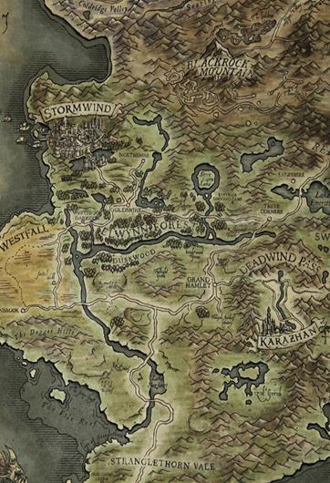 Color Map of Azeroth - Current price: $2000