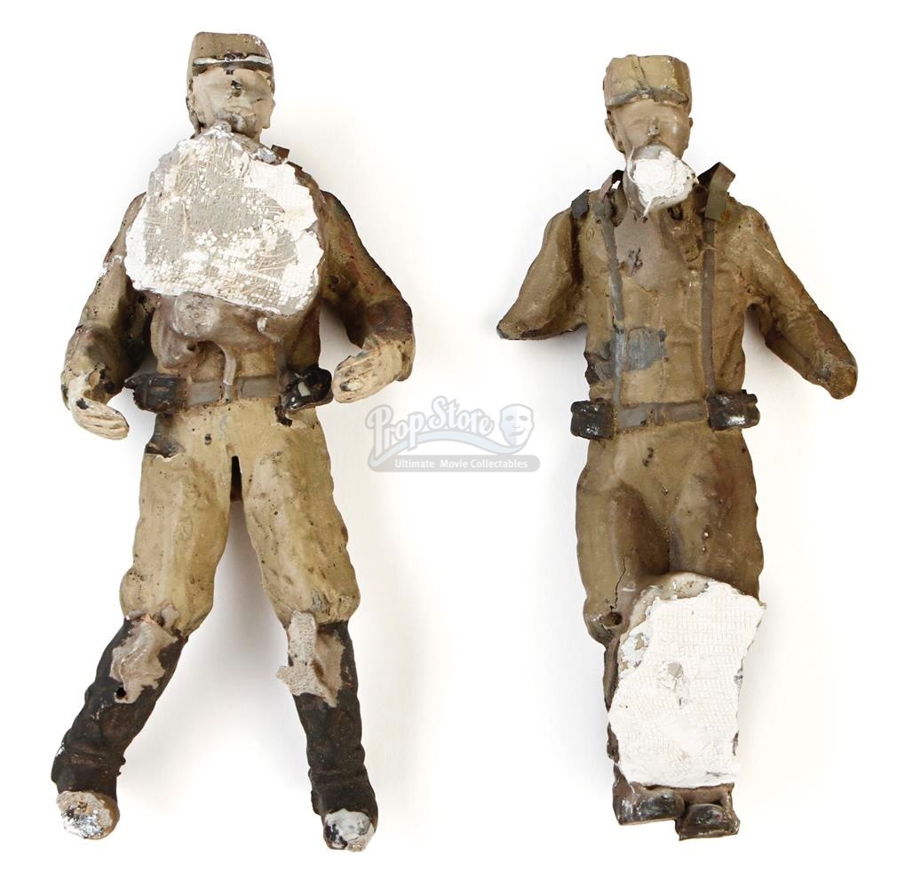 RAIDERS OF THE LOST ARK (1981) - Pair of Plaster Nazi Soldier Figures ...