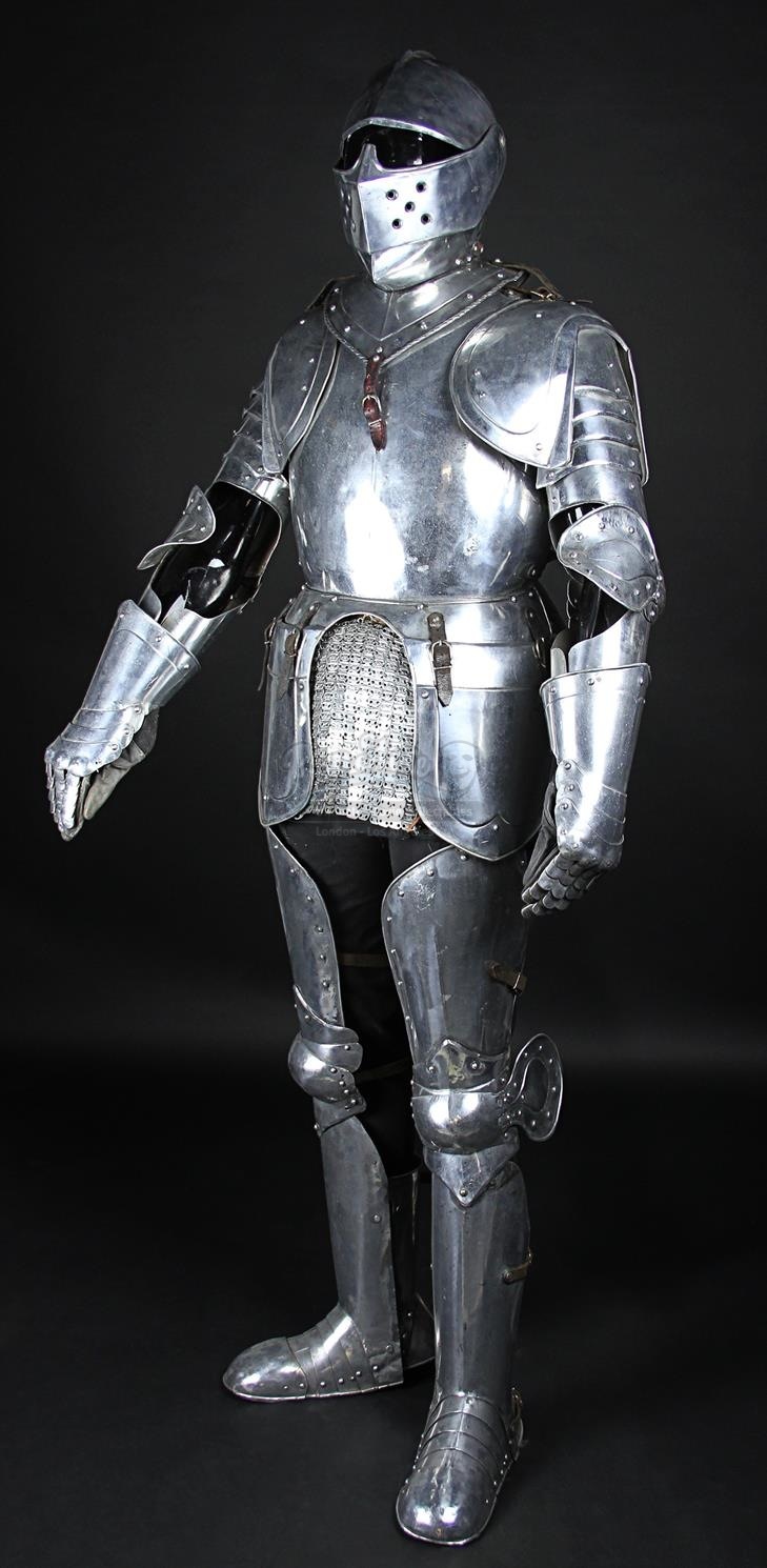 EXCALIBUR (1981) - Torquine Complete Suit of Armour - Current price: £4250