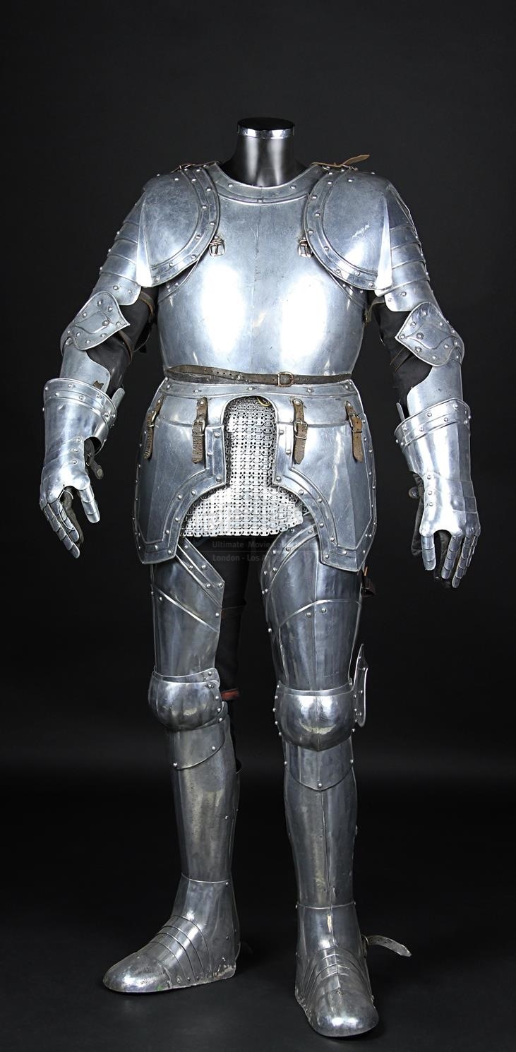 EXCALIBUR (1981) - Leondegrance's (Patrick Stewart) Silver Armour ...