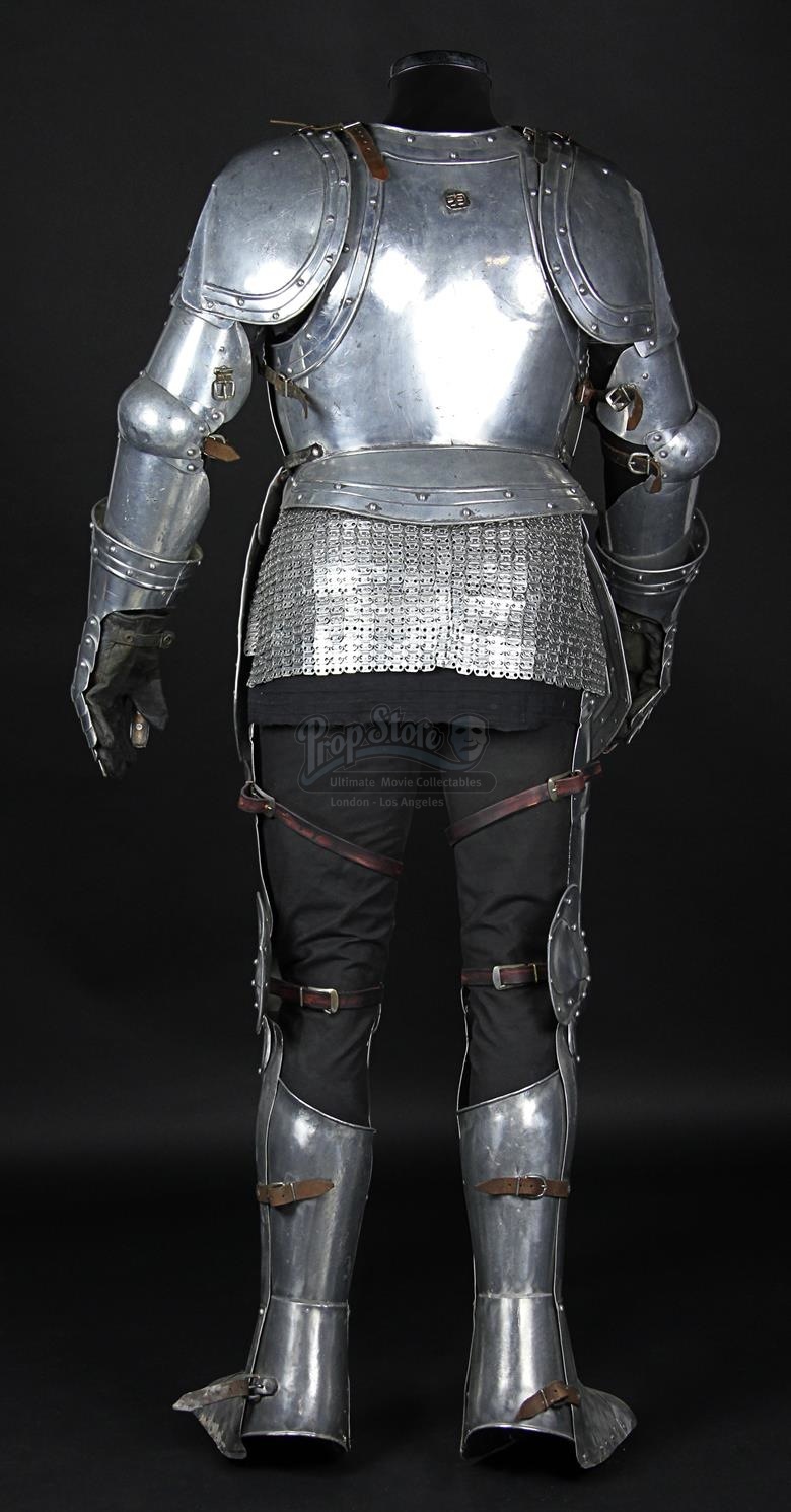 EXCALIBUR (1981) - Leondegrance's (Patrick Stewart) Silver Armour ...