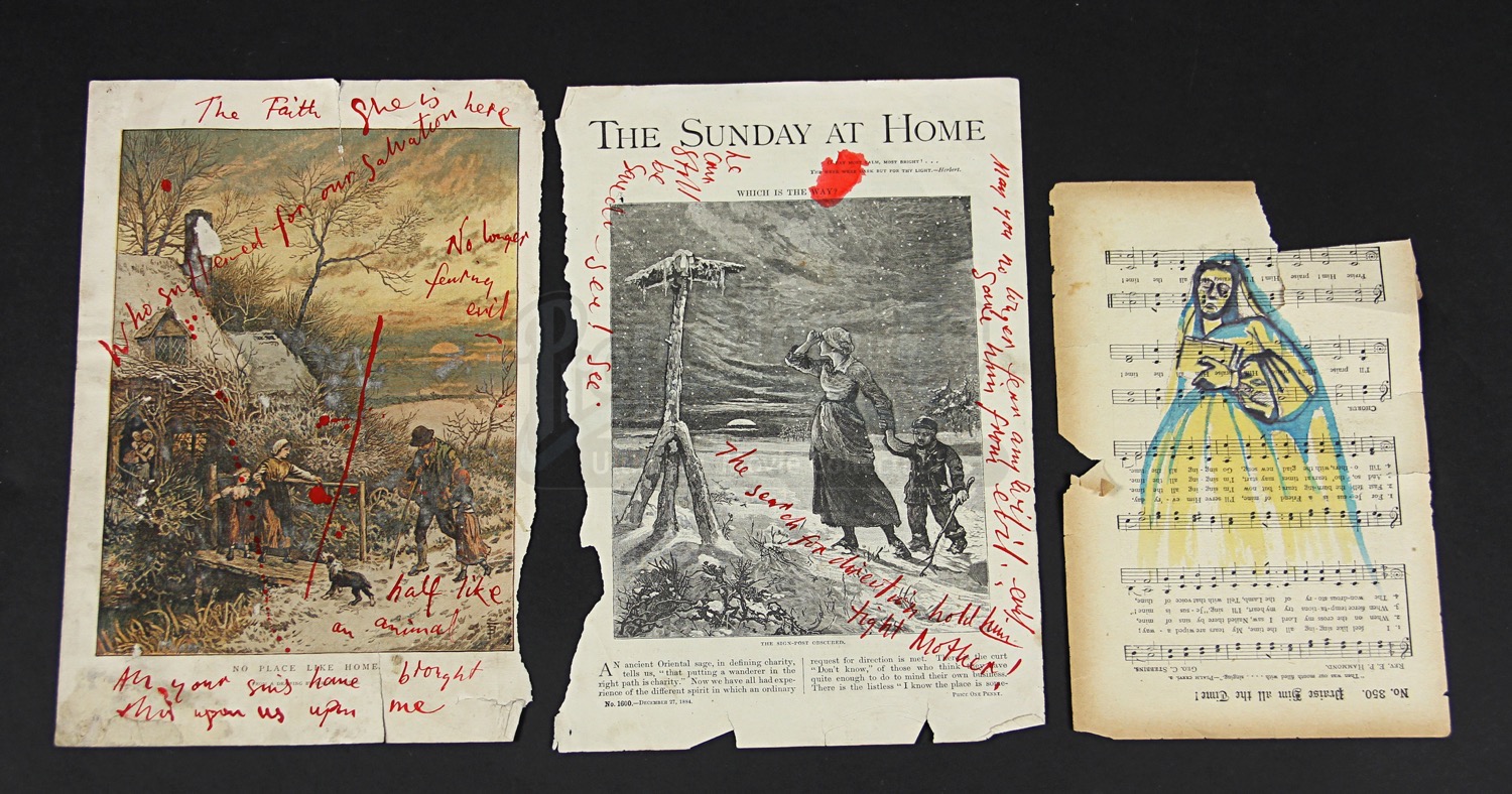 THE WOMAN IN BLACK – Jennet Humfrye's (Liz White) Scrawled Book Pages
