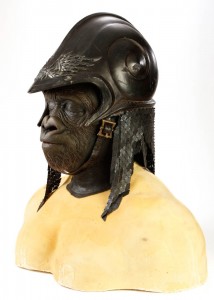 306. Attars Michael Clarke Duncan Costume Helmet and Paint Test Head