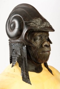 306. Attars Michael Clarke Duncan Costume Helmet and Paint Test Head 3