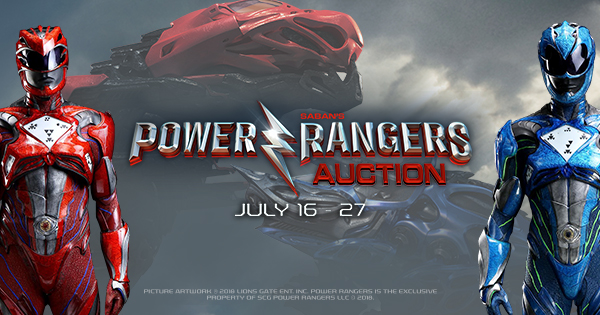 Prop Store Power Ranger ITโS MORPHIN TIME: Highlights from the Power Rangers Auction ...
