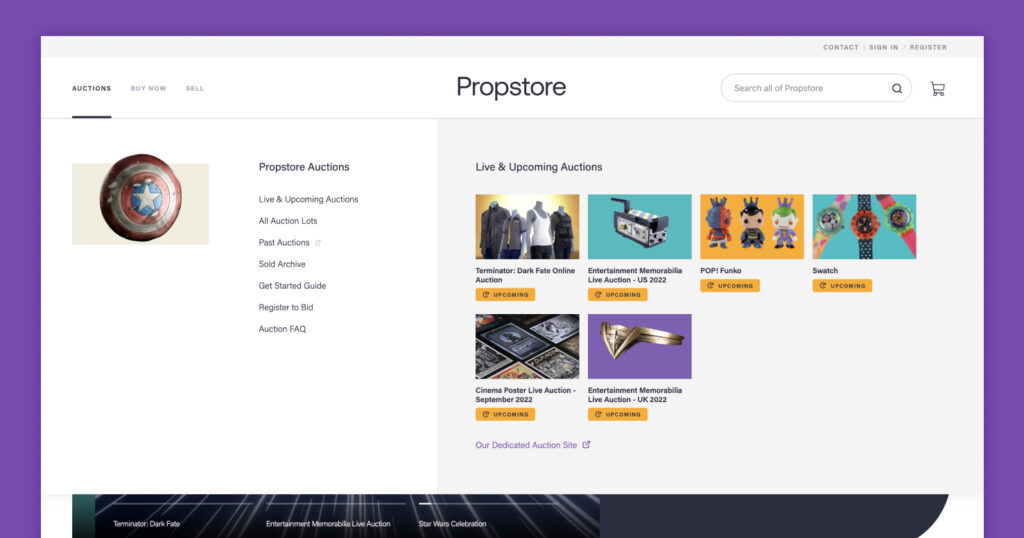 Propstore Website Updates – A Quick Summary | Propstore – Ultimate ...